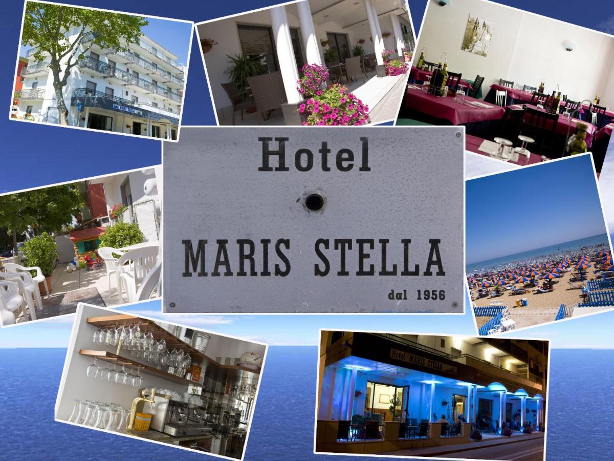Hotel Maris Stella Риччоне Экстерьер фото