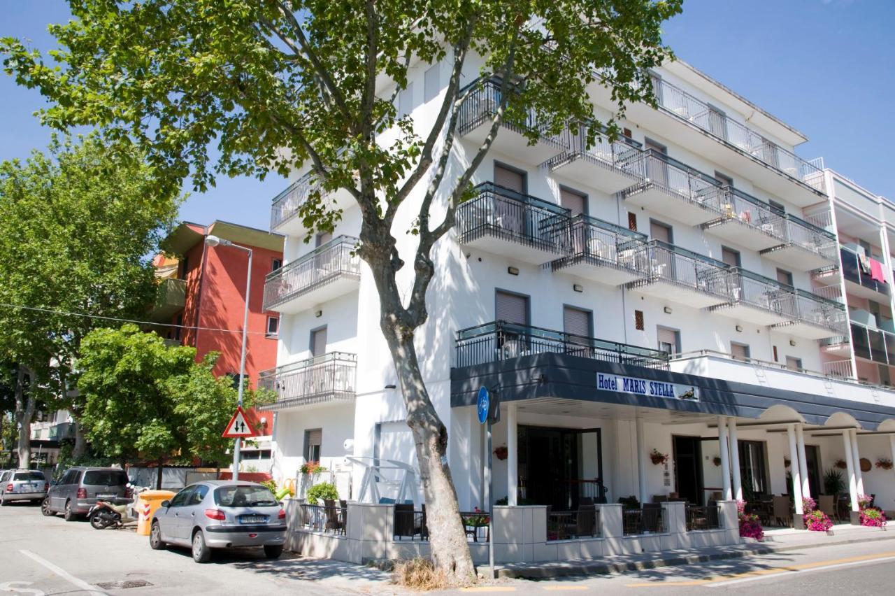 Hotel Maris Stella Риччоне Экстерьер фото