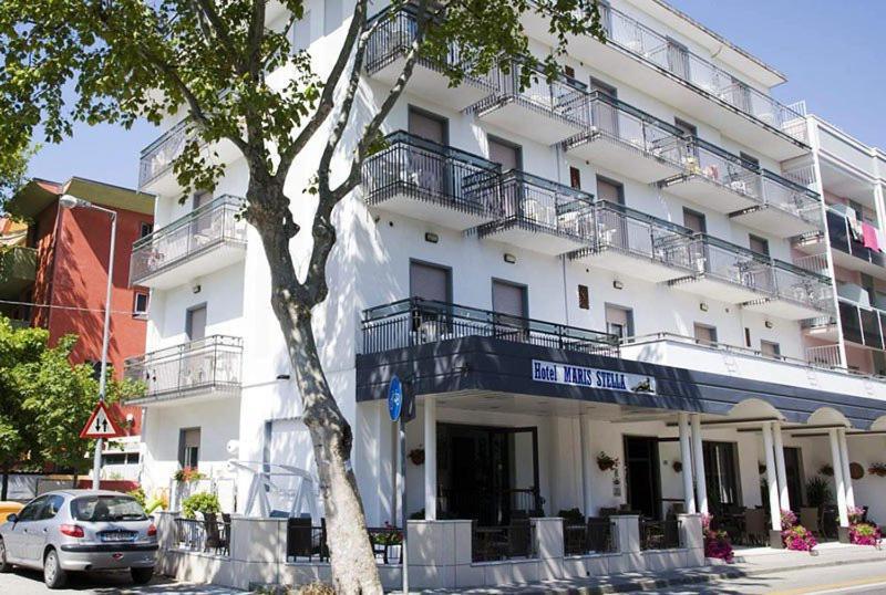 Hotel Maris Stella Риччоне Экстерьер фото