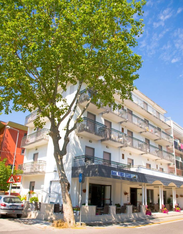 Hotel Maris Stella Риччоне Экстерьер фото