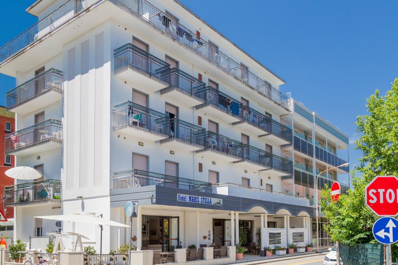 Hotel Maris Stella Риччоне Экстерьер фото