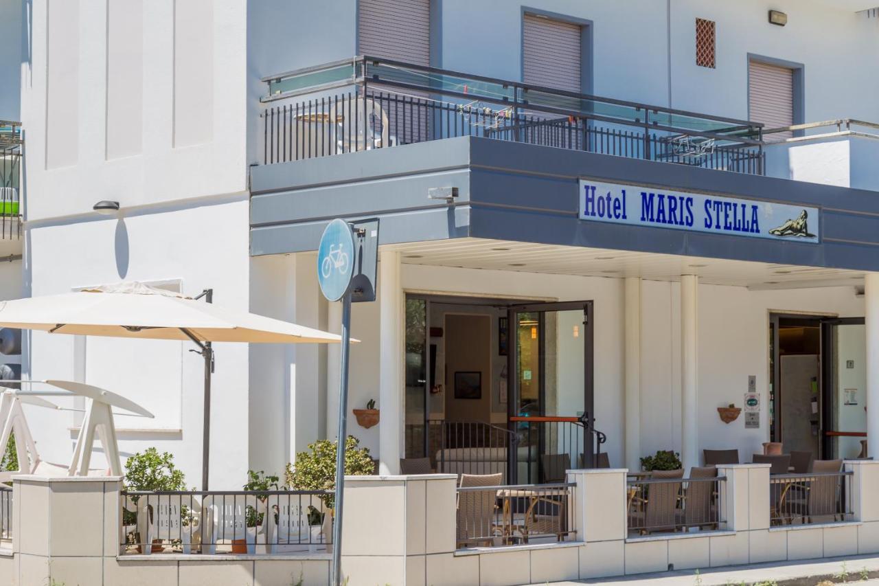 Hotel Maris Stella Риччоне Экстерьер фото